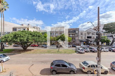 Vista Sala de apartamento à venda com 2 quartos, 68m² em Farroupilha, Porto Alegre
