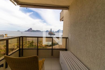 Apartamento à venda com 65m², 1 quarto e 1 vagaVaranda do Quarto 