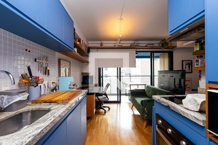 Studio à venda com 35m², 1 quarto e 1 vagaCozinha