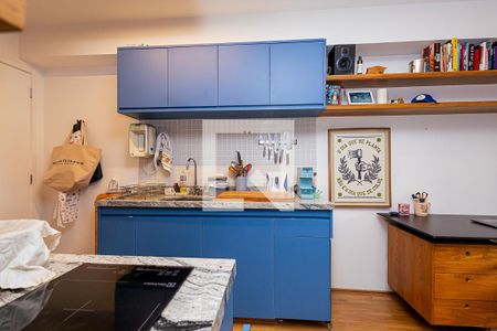 Studio à venda com 35m², 1 quarto e 1 vagaCozinha