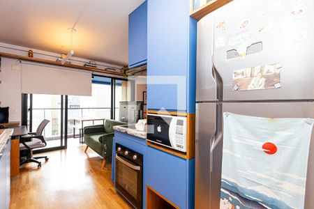 Studio à venda com 35m², 1 quarto e 1 vagaCozinha