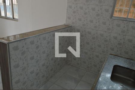 Cozinha de casa para alugar com 1 quarto, 50m² em Curicica, Rio de Janeiro