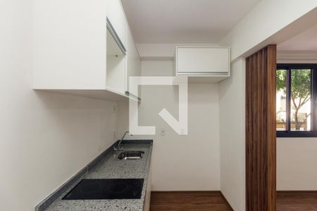 Studio para alugar com 24m², 1 quarto e sem vagaCozinha