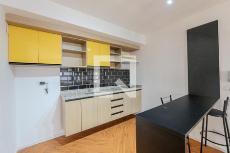 Studio à venda com 28m², 1 quarto e sem vagaCozinha