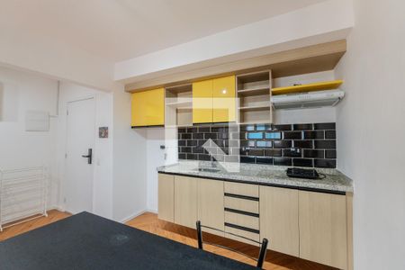 Studio à venda com 28m², 1 quarto e sem vagaCozinha