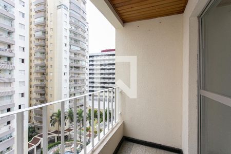 Varanda da Sala de apartamento à venda com 2 quartos, 67m² em Vila Gomes Cardim, São Paulo