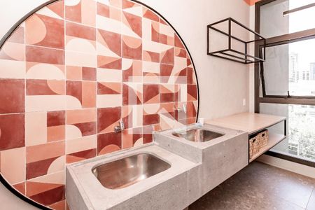 Studio para alugar com 27m², 1 quarto e sem vagaLavanderia