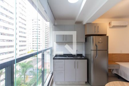 Studio à venda com 25m², 1 quarto e sem vagaStudio Cozinha