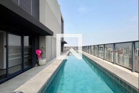 Piscina de kitnet/studio à venda com 1 quarto, 22m² em Jardim Paulista, São Paulo