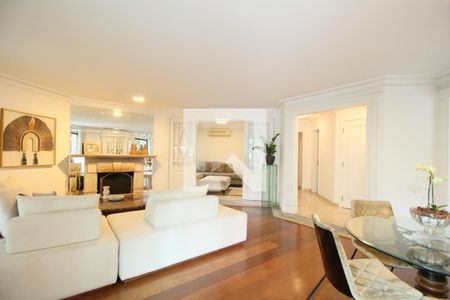 Sala de apartamento para alugar com 3 quartos, 286m² em Jardim Fonte do Morumbi, São Paulo