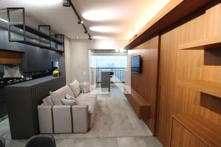 Sala / Cozinha de apartamento para alugar com 2 quartos, 64m² em Parada Inglesa, São Paulo