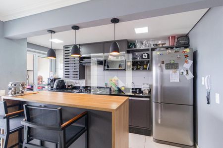 Apartamento à venda com 76m², 3 quartos e 2 vagasCozinha e área de serviço