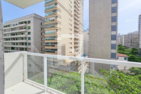 Varanda de apartamento para alugar com 4 quartos, 106m² em Pitangueiras, Guarujá