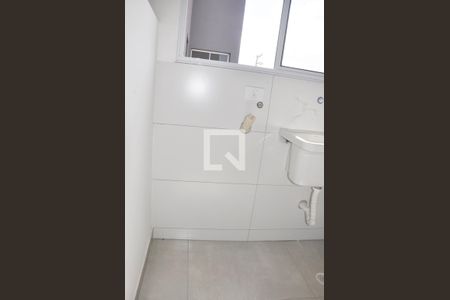 Apartamento para alugar com 33m², 1 quarto e sem vagaDetalhe - Cozinha e Área de Serviço