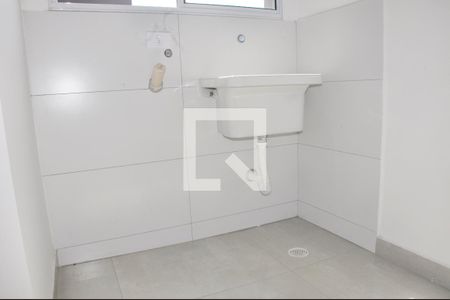 Apartamento para alugar com 33m², 1 quarto e sem vagaDetalhe - Cozinha e Área de Serviço