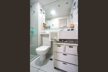 Banheiro da suíte de apartamento para alugar com 2 quartos, 60m² em Tatuapé, São Paulo