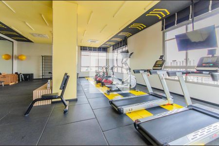 Studio à venda com 28m², 1 quarto e sem vaga Studio à venda com 28m², 1 quarto e sem vagaÁrea comum - Academia