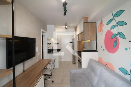 Sala / Cozinha de apartamento para alugar com 1 quarto, 32m² em Casa Verde, São Paulo