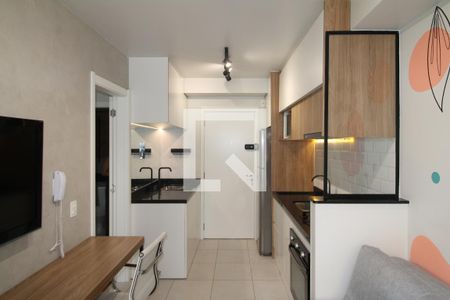 Sala / Cozinha de apartamento para alugar com 1 quarto, 32m² em Casa Verde, São Paulo