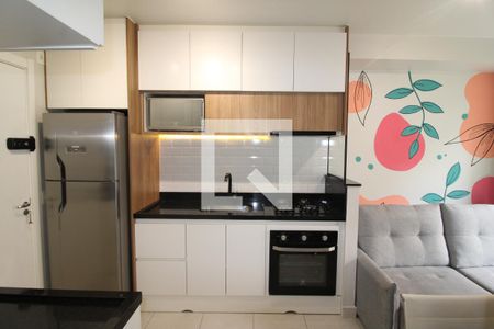 Sala / Cozinha de apartamento para alugar com 1 quarto, 32m² em Casa Verde, São Paulo