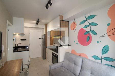 Sala / Cozinha de apartamento para alugar com 1 quarto, 32m² em Casa Verde, São Paulo