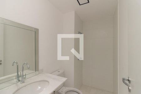 Banheiro de kitnet/studio à venda com 1 quarto, 26m² em República, São Paulo