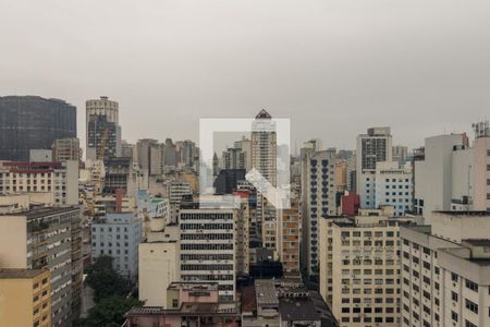 Varanda do Studio de kitnet/studio à venda com 1 quarto, 26m² em República, São Paulo