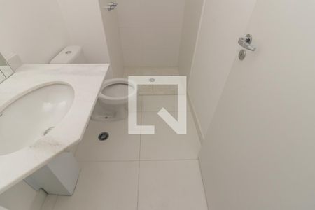 Banheiro de kitnet/studio à venda com 1 quarto, 26m² em República, São Paulo