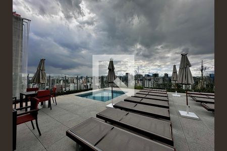 Studio para alugar com 22m², 0 quarto e sem vagaPiscina