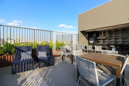 Studio para alugar com 24m², 1 quarto e sem vaga Studio para alugar com 24m², 1 quarto e sem vagaÁrea comum - Terraço 1 + Churrasqueiar