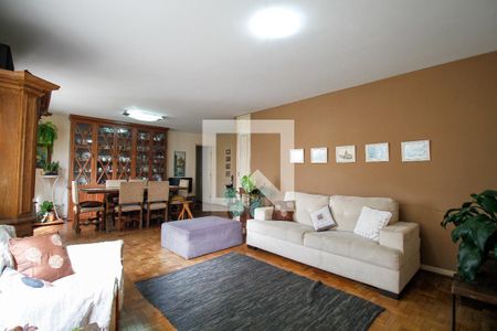 Sala de Estar de apartamento à venda com 3 quartos, 148m² em Pinheiros, São Paulo