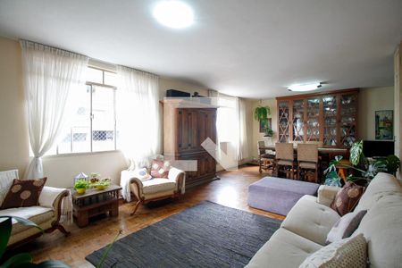 Sala de Estar de apartamento à venda com 3 quartos, 148m² em Pinheiros, São Paulo