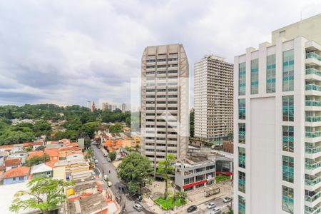 Vista da Sala de apartamento à venda com 2 quartos, 89m² em Santo Amaro, São Paulo