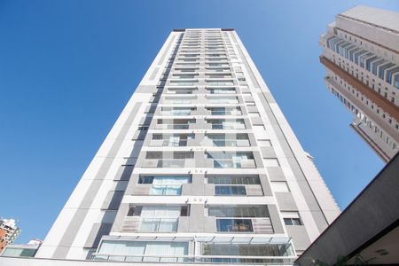 Fachada do bloco de kitnet/studio para alugar com 1 quarto, 40m² em Panamby, São Paulo