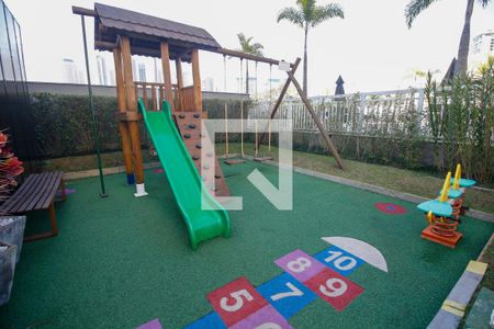 Área comum - Playground de kitnet/studio para alugar com 1 quarto, 40m² em Panamby, São Paulo