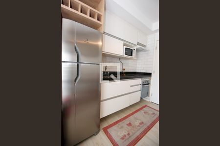 Cozinha de kitnet/studio para alugar com 1 quarto, 40m² em Panamby, São Paulo