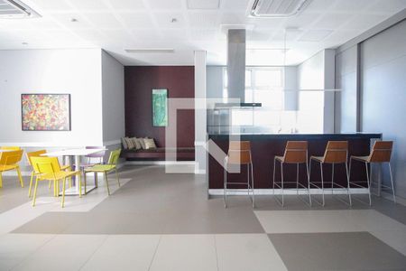 Studio para alugar com 40m², 1 quarto e 1 vaga Studio para alugar com 40m², 1 quarto e 1 vagaÁrea comum - Salão de festas
