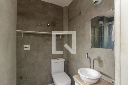 Banheiro de kitnet/studio à venda com 1 quarto, 28m² em Vila Buarque, São Paulo