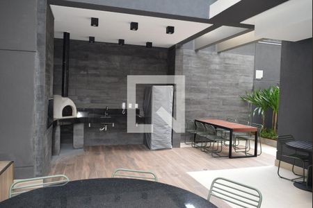 Studio à venda com 27m², 1 quarto e sem vagaChurrasqueira