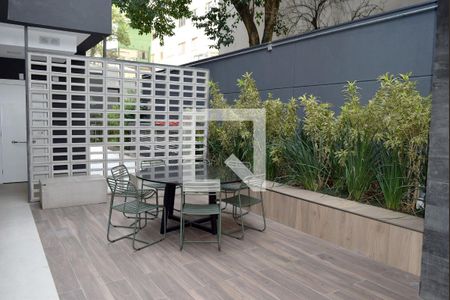 Studio à venda com 27m², 1 quarto e sem vagaChurrasqueira