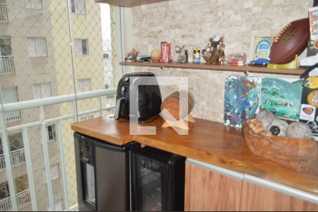 Varanda da Sala de apartamento para alugar com 2 quartos, 54m² em Cambuci, São Paulo