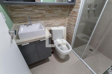 Studio para alugar com 27m², 1 quarto e sem vaga Studio para alugar com 27m², 1 quarto e sem vagaBanheiro