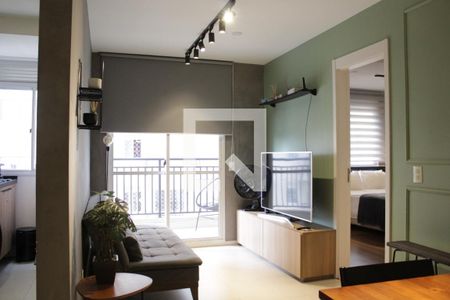 Sala de apartamento à venda com 1 quarto, 45m² em Brás, São Paulo