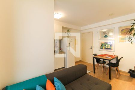 Sala/Cozinha de apartamento para alugar com 1 quarto, 40m² em Brás, São Paulo