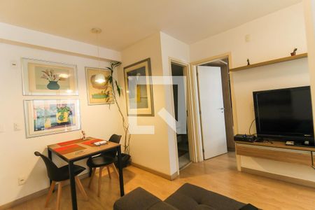 Sala/Cozinha de apartamento para alugar com 1 quarto, 40m² em Brás, São Paulo