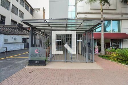 Apartamento para alugar com 40m², 1 quarto e 1 vaga Apartamento para alugar com 40m², 1 quarto e 1 vagaFachada