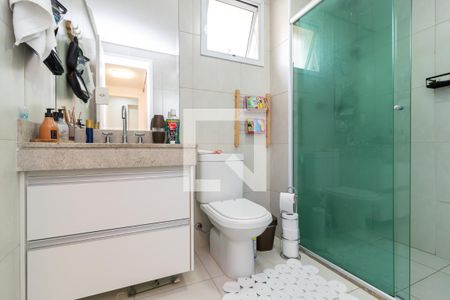 Apartamento à venda com 129m², 4 quartos e 3 vagasBanheiro da Suíte 1