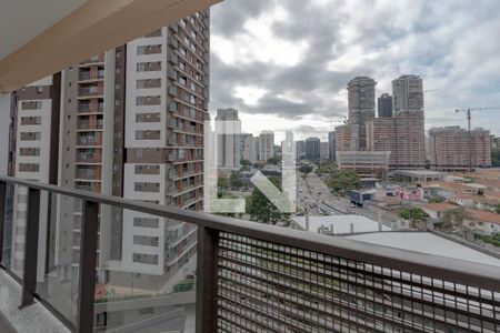 Studio à venda com 27m², 1 quarto e sem vagaVaranda