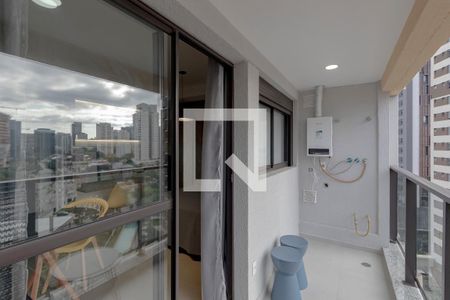Studio à venda com 27m², 1 quarto e sem vagaVaranda