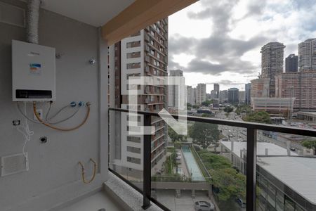 Studio à venda com 27m², 1 quarto e sem vagaVaranda